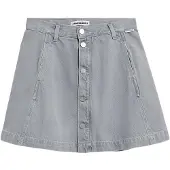 Armedangels PANELLED JEANS-MINI-ROCK | TENCELTM Lyocell-Mix - grau (M)