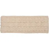 StyleBREAKER Stirnband "Strick Stirnband mit Zopfmuster", Damen, beige, Obermaterial: 85% Polyacryl PAN. 15% Polyamid PA., Modisch, Mützen Stirnband