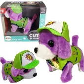 Leantoys Interaktiver Plüschhund, laufend und bellend, violett