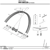 Shimano Xtr 28h Wh-m9220-tl Ewhrimz0006 Mtb-felge