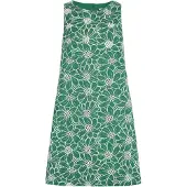 Apricot Minikleid "Mini-Etuikleid" mit Blumenstickerei