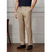 Hackett London für Herren. HM212603 San beige Hose (33/34), Lässig, Baumwolle