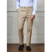 Hackett London für Herren. HM212602 Ken beige Hose (32/34), Lässig, Baumwolle
