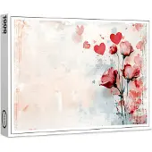 Raxxa Premium-Puzzle "Rosa Rosen", 1000 Teile
