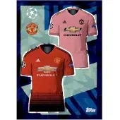Topps Sticker 175 - Trikots - Manchester City