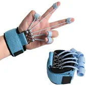 Gistuch Finger- und Handstrecker-Trainer, Trainingsgerät mit Widerstandsband, Stretcher, Stärker, Flexion-Extension-Training