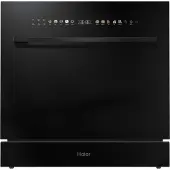 Haier XPI 8D9FFB, Teilintegriert, Standardgröße (60 cm), Schwarz, Schwarz, Touchsteuerung, TFT