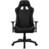 AROZZI Avanti Soft Fabric Gamingstuhl - Reines Schwarz