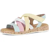 Gabor Riemchensandale "Rhodos" Sandalette, Sommerschuh im Kontrast-Look, G-Weite