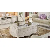AEA Couchtisch Klassischer Tisch Wohnzimmer Echtholz Barock Rokoko Couchtische