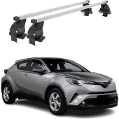 Menabo Dachträger Grundträger für Toyota C-HR mk2 2023-2025 Stahl Grau 2tlg