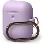Elago Silikon Hang Kabelloses Ladecase für AirPods 2 / AirPods 1 Lavendel