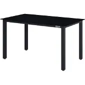 Casaria Gartentisch Bern Anthrazit Alu 150x90x75cm