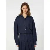 Weekend Max Mara für Damen. 2615111011600 TrikotFoggia marineblau (44), Lässig, Baumwolle, Langarm