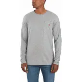 Carhartt Carahrtt Force Relaxed LS T-shirt heather gray (HGY) XL REG