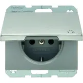 Berker Hager 47517104, Edelstahl, Edelstahl, IP20, 10 Stück(e), 250 V