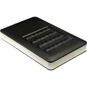 Inter-Tech GD-25LK01, HDD-Gehäuse, 2.5", SATA, Serial ATA II, Serial ATA III, 5 Gbit/s, USB Anschluss, Aluminium, Schwarz