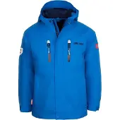 TROLLKIDS Kids Sognefjord Jacket PRO Jungen Regenmantel Blau 431-160 Grösse 98