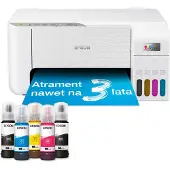 Epson EcoTank L3276, Tintenstrahl, Farbdruck, 5760 x 1440 DPI, A4, Direktdruck, Weiß