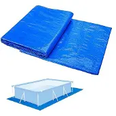 OEM Rechteckige Schwimmbadplane blau wasserdicht