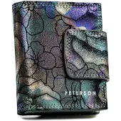 Peterson Damen-Ledergeldbörse PTN 42329-MD GRÜN