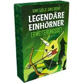 Asmodee Unstable Unicorns Legendäre Einhörner Erweiterung Kartenspiel DE