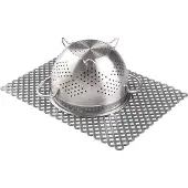 OEM Schutzmatte für Spüle, kratzenfest, praktisch, Kunststoff, Grau