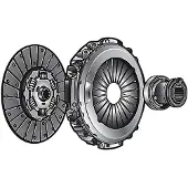 Valeo Kupplungssatz Ø 350 mm 24 Zähne mit Ausrücklager für diverse Fahrzeuge