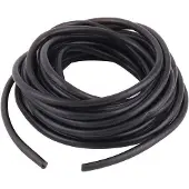 OEM Flexibler Aquarium Sauerstoffschlauch 6,4m lang schwarz