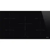 Smeg B09ZJBGFBQ Einbau-Induktionskochfeld 90cm 5Z schwarz