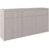 Selsey Vemmi – Sideboard 3-türig, 3 Schubladen, Kaschmir, 155 cm