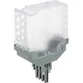 Wago 2042-341 Leerstecker,8-polig,Gehäusefarbe transparent 2042341 - 5 Stück