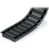 Wago 231-532/001-000/105-604/997-405 THR-Stiftleiste,Lötstift 1,0 x 1,0 mm,abgewinkelt,schwarz 231532001000105604997405 - 170 Stück