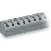 Wago 250-609 Leiterplattenklemme,Drücker,1,5 mm2,grau 250609 - 15 Stück