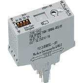 Wago 286-640/004-000 Zeitrelaismodul,Eingangsnennspannung DC 24 V,Grenzdauerstrom 5 A,grau 286640004000
