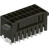 Wago 713-1470/037-000 THT-Stiftleiste, 2-reihig,Lötstift 0,8 x 0,8 mm,gerade,schwarz 7131470037000 - 25 Stück