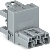 Wago 770-1761 h-Verteiler,3-polig,Kod. B,grau 7701761 - 50 Stück