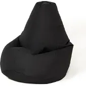 Go Gift Sako bag pouffe Pear black XL 130 x 90 cm