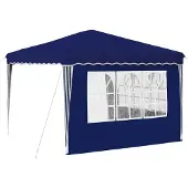 vidaXL Pop-up Partyzelt 288 x 288 x 245 cm Blau Oxford-Stoff
