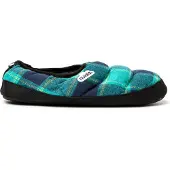 Nuvola . Hausschuhe Herren Damen rutschfester Sohle warm gepolstert bequem türkisblau 42/43 EU - UNCLSOT