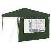 vidaXL Pop-up Partyzelt 288 x 288 x 245 cm Grün Oxford-Stoff