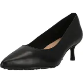 Clarks Schuhe Adela Court mit Komfort-Fußbett und vielseitig-elegantem Look 1216 Black Leather 37.5