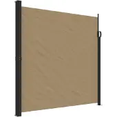 Syfax Seitenmarkise Ausziehbar Taupe 200x300 cm