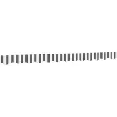 Syfax Markisenvolant Anthrazit und Weiß Gestreift 300 cm