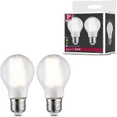 Paulmann LED-Lampe E27 7W 4.000K matt 2er-Pack