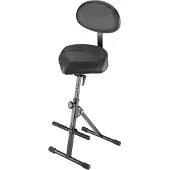 K&M 14050 Hocker mit Rückenlehne Kunstleder