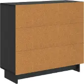vidaXL Sideboard Schwarz 89 x 34,5 x 80 cm Holzwerkstoff