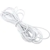 OEM Elastischer Gummischlauch 5mm 10mm weiß
