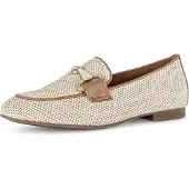 Gabor Damen Loafer 214 - Beige - Größe 42