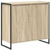 vidaXL Seitenschrank Sonoma 79 x 36 x 75 cm Holzwerkstoff